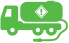 Dangerous goods vacuuming icon